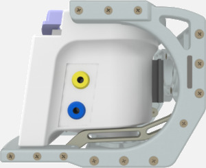 Hillaero MR850 FAA certified mountable bracket for Air Ambulance Airmed Helicopter or Fixed Wing Aircraft WITH UNITS SIDE